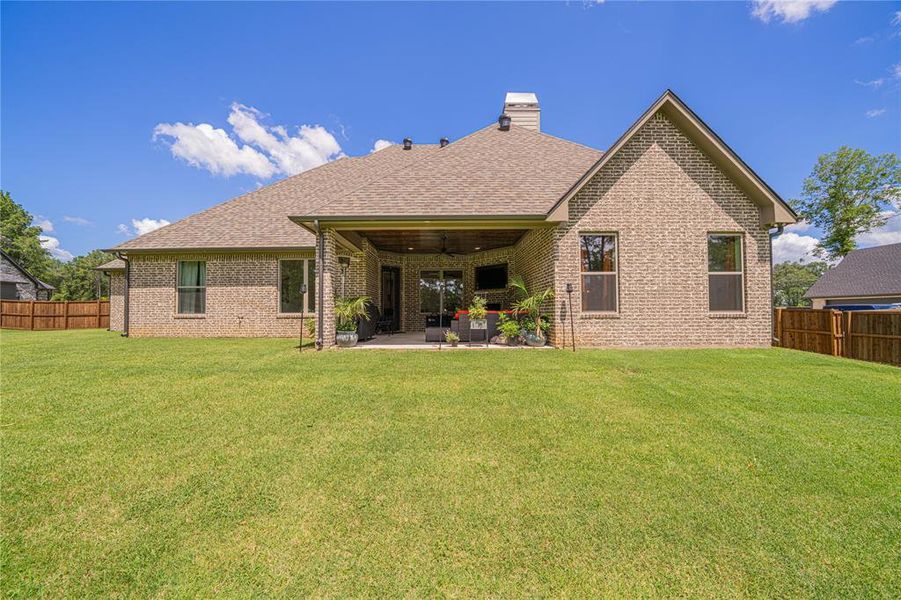 Front exterior of a new home in , Longview, TX, highlighting curb appeal (Image 20). Front exterior of a new home in , Longview, TX, highlighting curb appeal (Image 20).