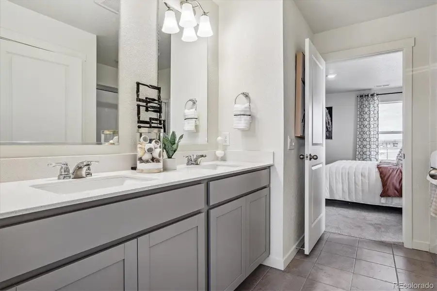 Furnished interior view inside a new home in Ridge at Johnstown, Johnstown (Image 4).