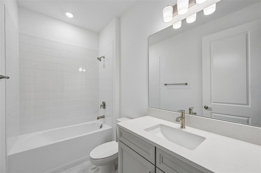 Furnished interior view inside a new home in Creeks Edge at Twin Rivers, Parrish (Image 6).