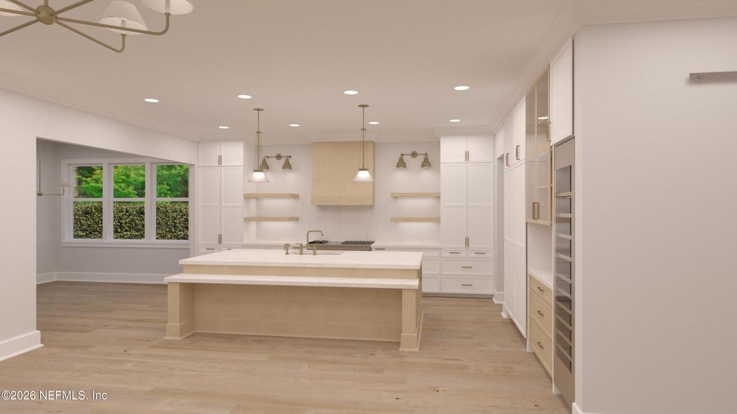 Furnished interior view inside a new home in , Atlantic Beach (Image 10).