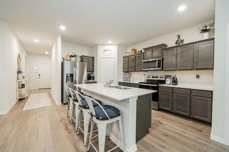 Furnished interior view inside a new home in , Kaufman (Image 16). Furnished interior view inside a new home in , Kaufman (Image 16).