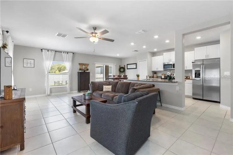 Furnished interior view inside a new home in , Zephyrhills (Image 3). Furnished interior view inside a new home in , Zephyrhills (Image 3).