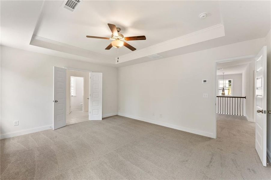 Spacious, unfurnished interior of a new home in Clark Farms, Flowery Branch (Image 24).