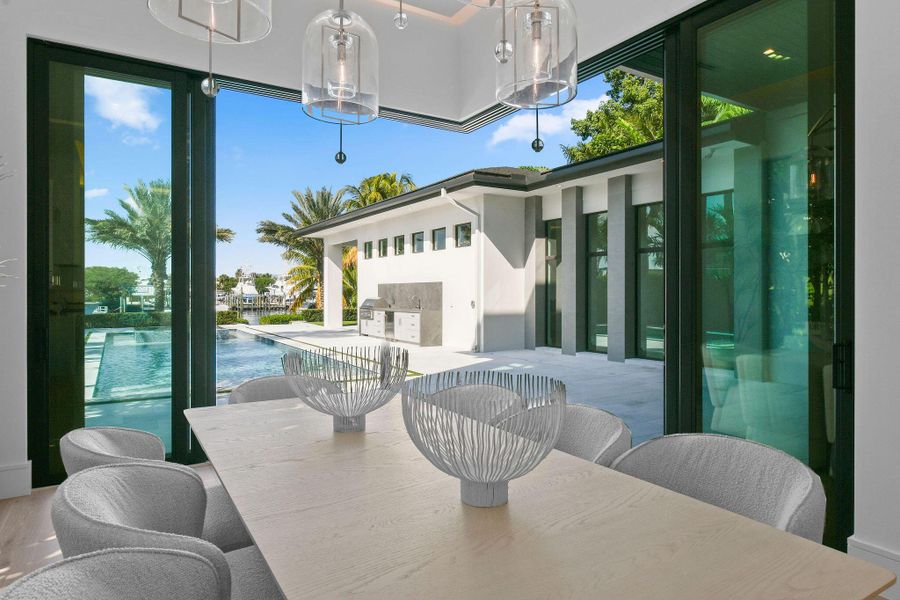 Exterior details and patio area of a home in , North Palm Beach (Image 28).
