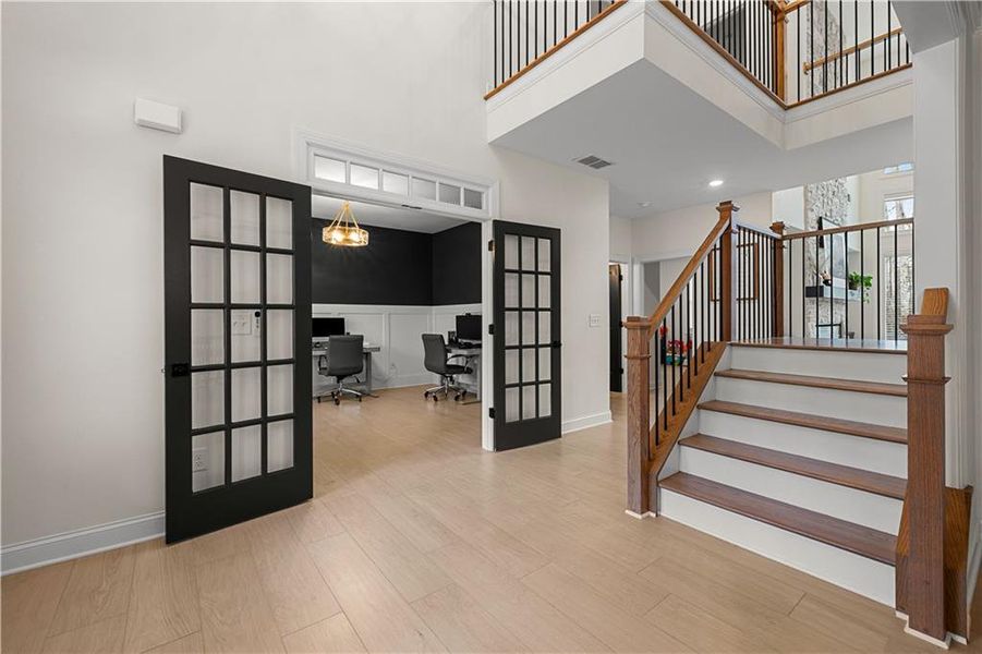 Furnished interior view inside a new home in , Winston (Image 58).
