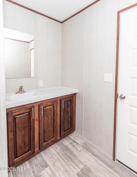 Furnished interior view inside a new home in , Glen St. Mary (Image 6).