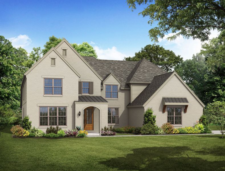 Representative exterior photo of a completed home built from the Keystone by Grant & Co in White Oak, Arlington, TN (Image 5). Representative exterior photo of a completed home built from the Keystone by Grant & Co in White Oak, Arlington, TN (Image 5).