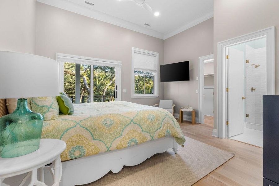 Furnished interior view inside a new home in , Seabrook Island (Image 44).