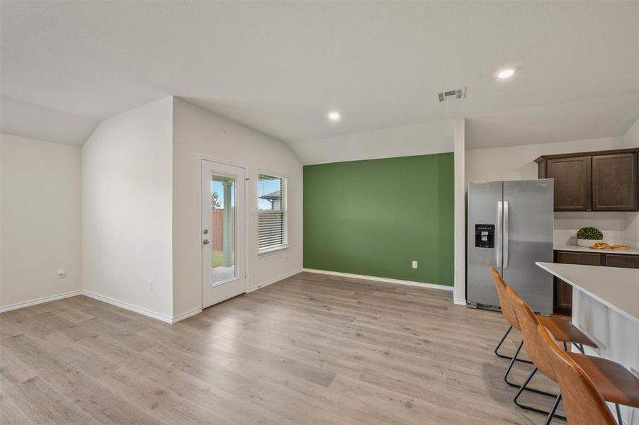 Spacious, unfurnished interior of a new home in Windrose, Pilot Point (Image 31). Spacious, unfurnished interior of a new home in Windrose, Pilot Point (Image 31).