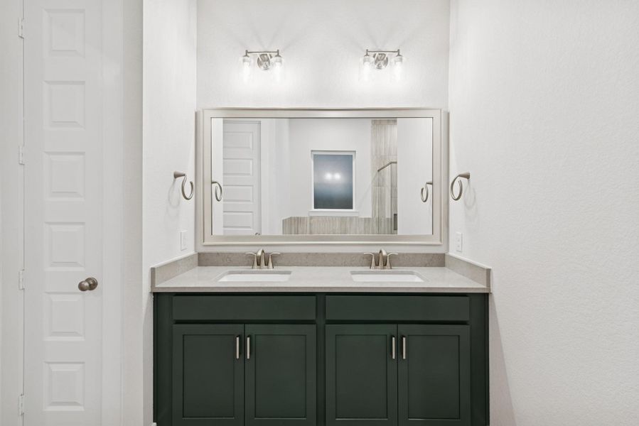 Furnished interior view inside a new home in , Katy (Image 6).