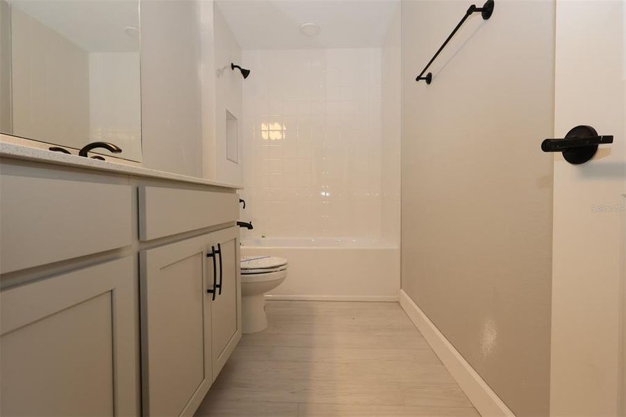 Spacious, unfurnished interior of a new home in Eden at Crossprairie, St. Cloud (Image 45).