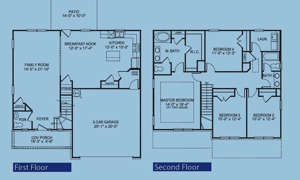 2D floor plan layout of this home in Thunder Ridge, Dawsonville, GA (Image 2). 2D floor plan layout of this home in Thunder Ridge, Dawsonville, GA (Image 2).