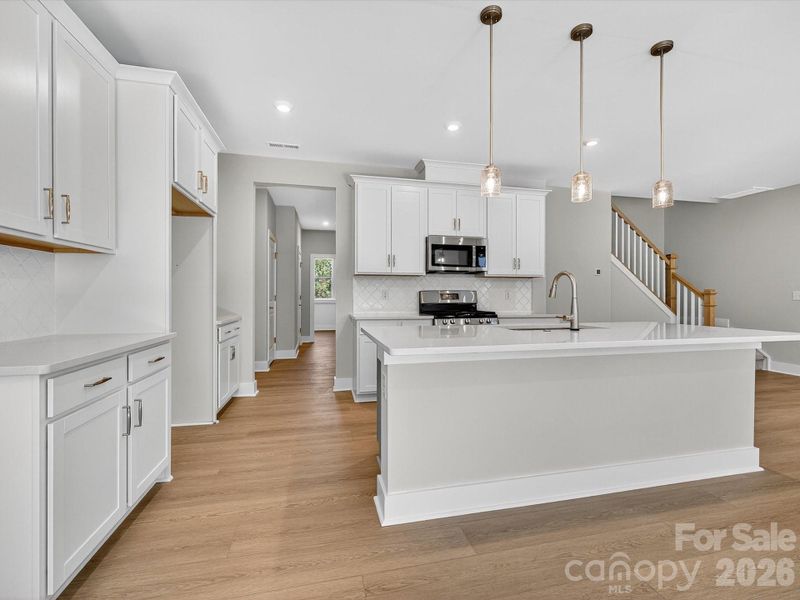 Chef Inspired Kitchen with Large Island