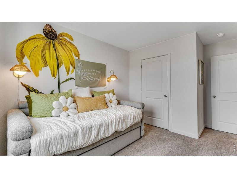 Furnished interior view inside a new home in Prairie Song, Windsor (Image 32).