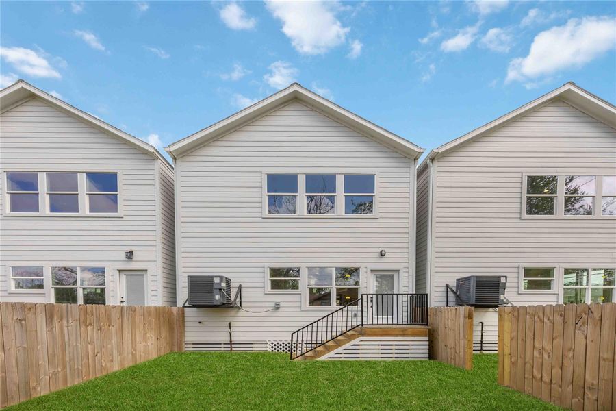 Exterior details and patio area of a home in , Houston (Image 4).