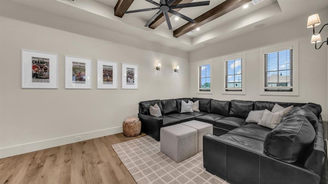 Furnished interior view inside a new home in , Weatherford (Image 31).