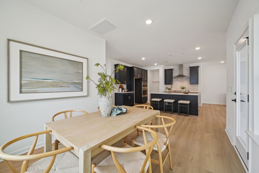 Representative furnished interior of a home built from the Leland by Ashton Woods in Rowland's Grant, Fuquay Varina (Image 8).