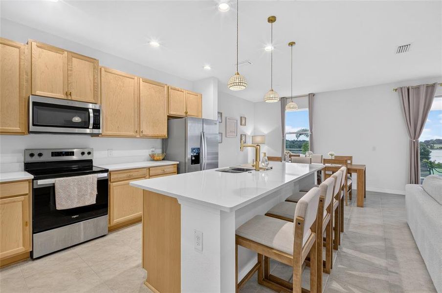 Furnished interior view inside a new home in , Groveland (Image 16).