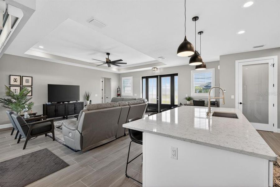 Furnished interior view inside a new home in , Punta Gorda (Image 19).