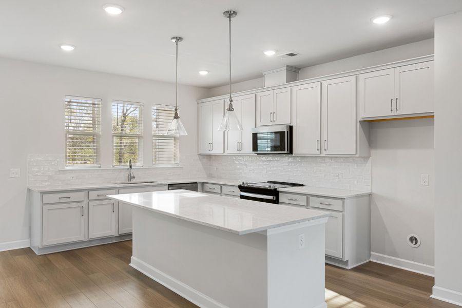 Furnished interior view inside a new home in , Summerville (Image 7).
