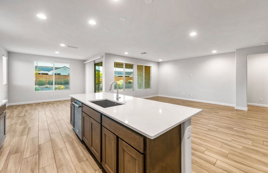 Furnished interior view inside a new home in Sun City Festival, Buckeye (Image 14).