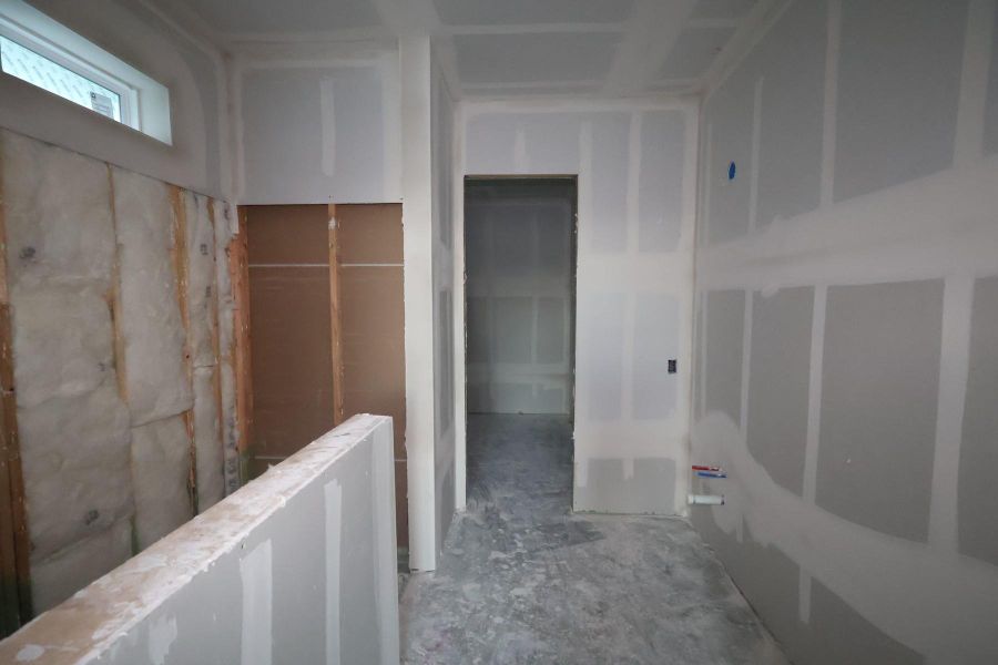 In-progress construction of a new home in ARTAVIA 45' Homesites, Conroe, TX (Image 13).