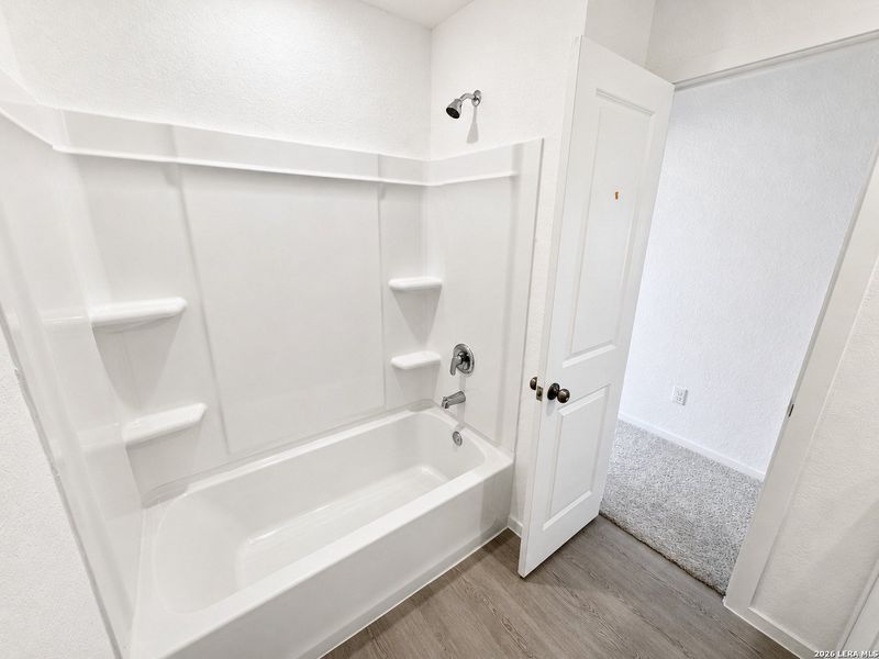 Furnished interior view inside a new home in Sapphire Grove, San Antonio (Image 4).