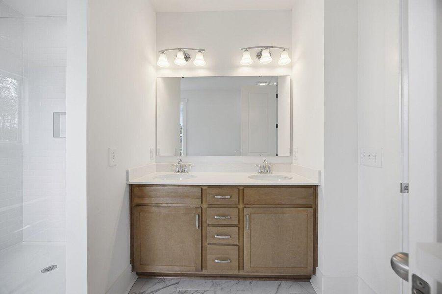 Furnished interior view inside a new home in Homecoming, Ravenel (Image 3).
