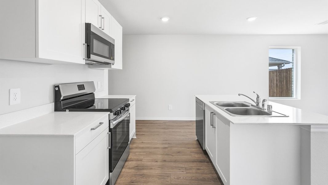 Furnished interior view inside a new home in Maplewood Meadows, Talty (Image 5).