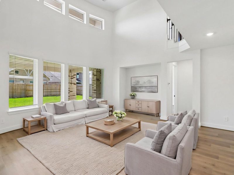 Furnished interior view inside a new home in Kingdom Heights, Rosenberg (Image 3).