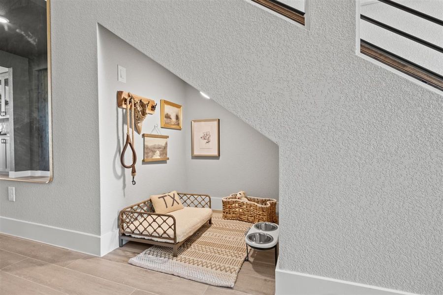 Furnished interior view inside a new home in Sweetwater, Austin (Image 18).