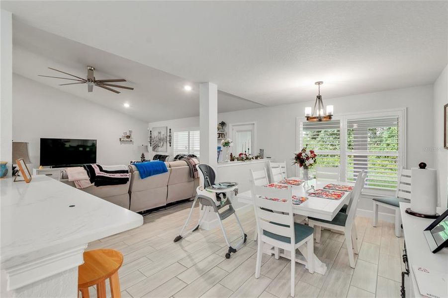 Furnished interior view inside a new home in , Dunnellon (Image 17).