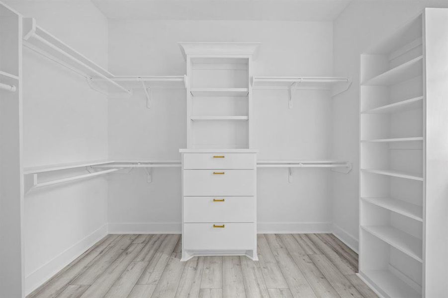 Master walking closet