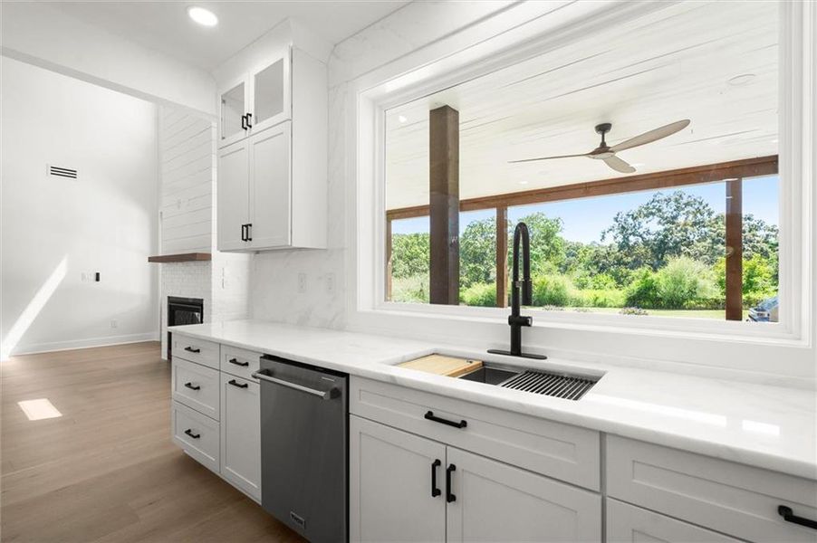 Furnished interior view inside a new home in , Canton (Image 18).