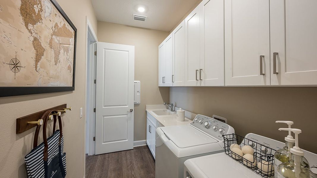 Representative furnished interior of a home built from the Lazio II by Taylor Morrison in Westview Community Group Page, Kissimmee (Image 16).