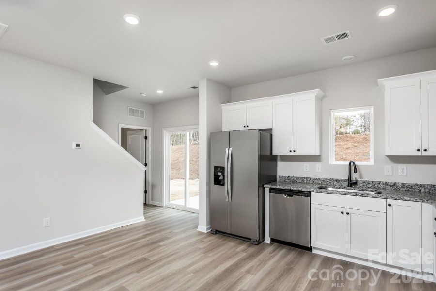 Furnished interior view inside a new home in , Winston-Salem (Image 3).