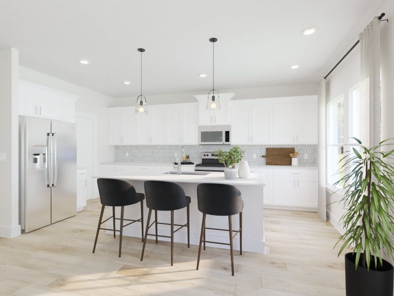 Furnished interior view inside a new home in Avery Farms - Legacy Series, Murfreesboro (Image 3).
