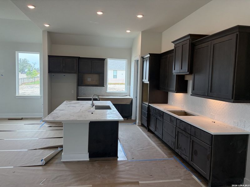 In-progress construction of a new home in Esperanza 50's, Boerne, TX (Image 29).