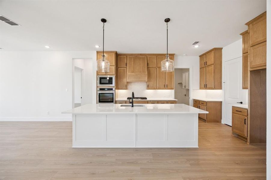 Furnished interior view inside a new home in , McKinney (Image 9).