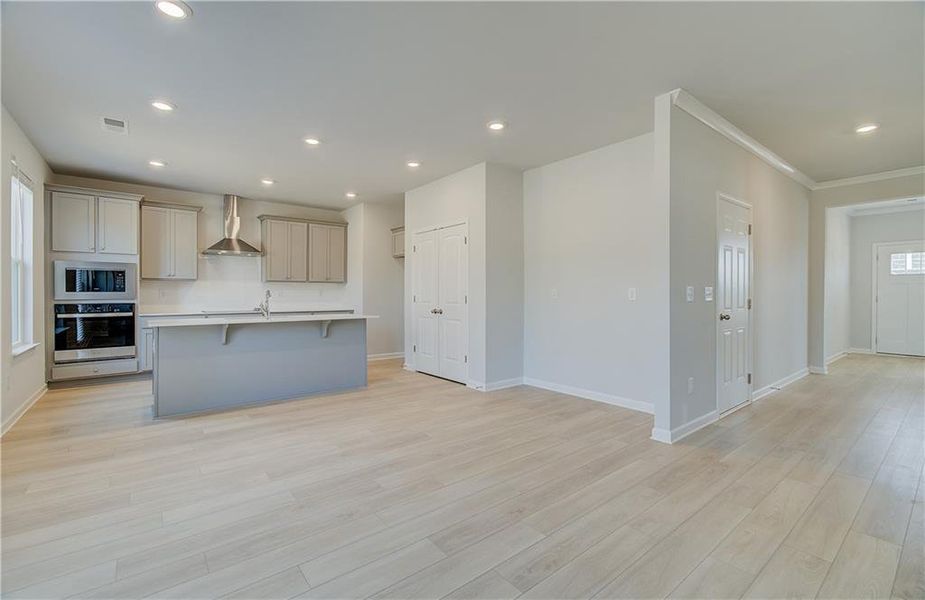 Spacious, unfurnished interior of a new home in Bowers Farm, McDonough (Image 33). Spacious, unfurnished interior of a new home in Bowers Farm, McDonough (Image 33).