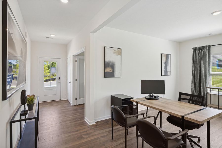 Representative furnished interior of a home built from the Richland by D.R. Horton in The Ridge at Neals Landing, Knoxville (Image 10).