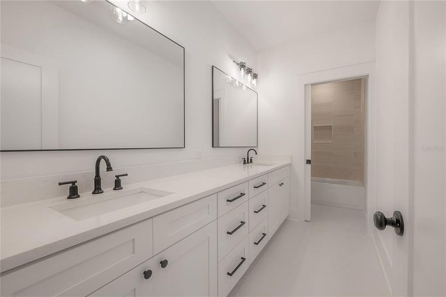 Furnished interior view inside a new home in , Tampa (Image 18).
