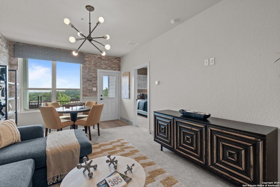 Furnished interior view inside a new home in Prominence – Now Selling, San Antonio (Image 16).