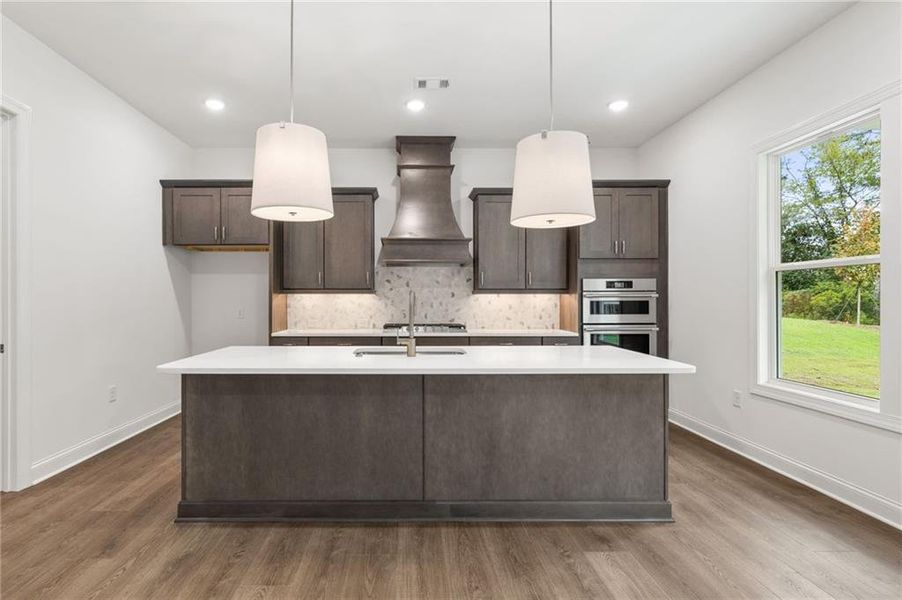Furnished interior view inside a new home in Ashbury Commons, Powder Springs (Image 14).
