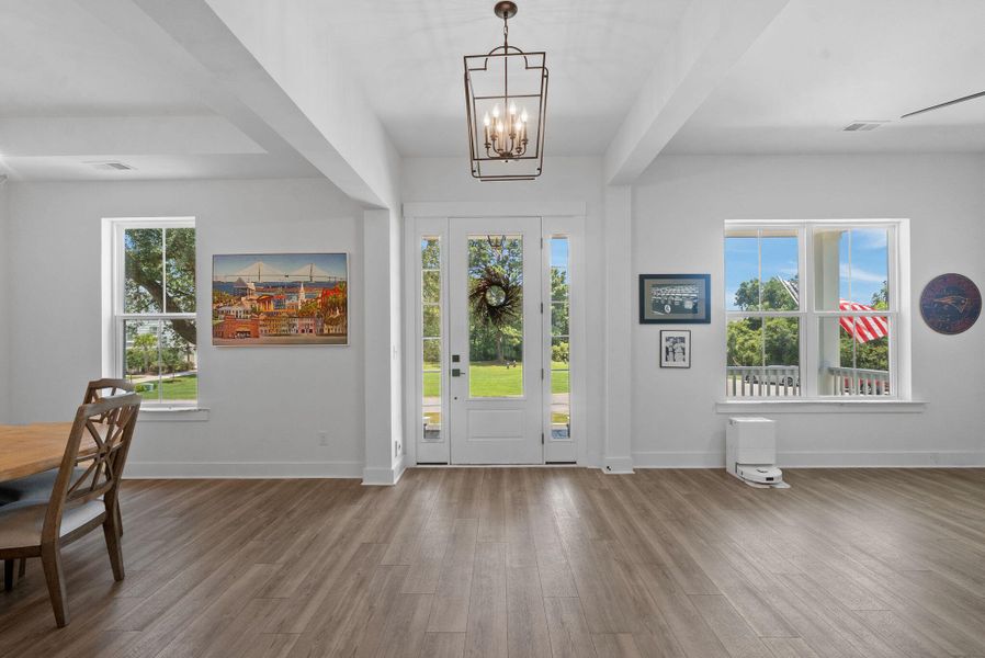 Spacious, unfurnished interior of a new home in , Johns Island (Image 25). Spacious, unfurnished interior of a new home in , Johns Island (Image 25).