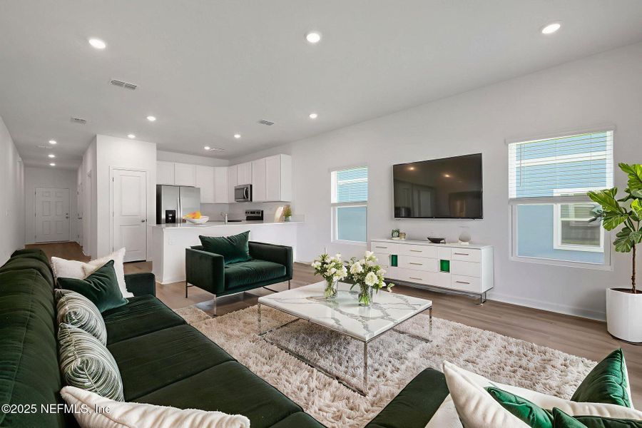 Furnished interior view inside a new home in Kasen Oaks, Jacksonville (Image 6).
