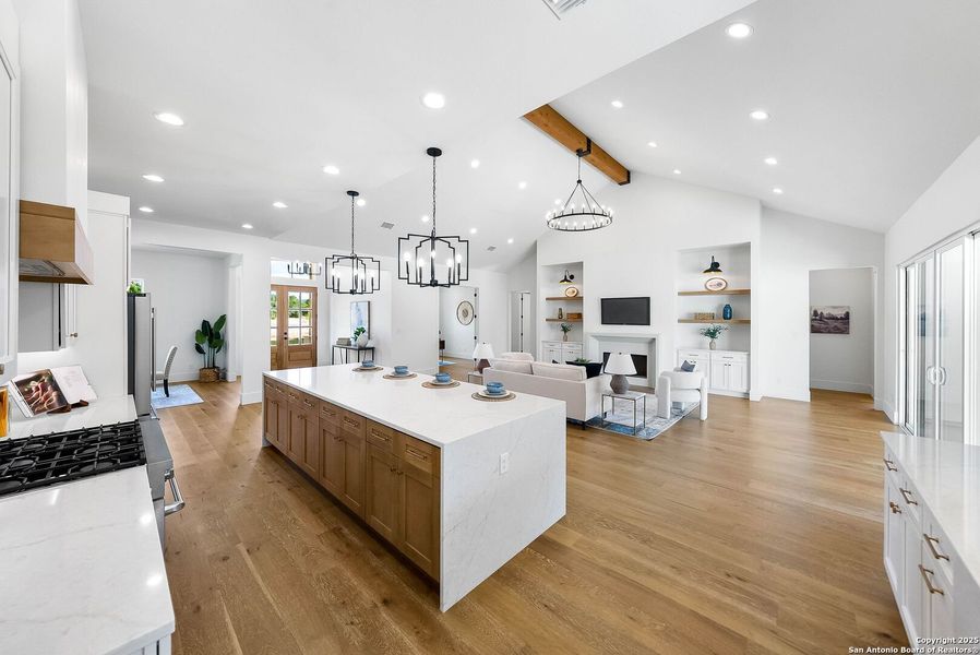 Furnished interior view inside a new home in , Bandera (Image 34). Furnished interior view inside a new home in , Bandera (Image 34).