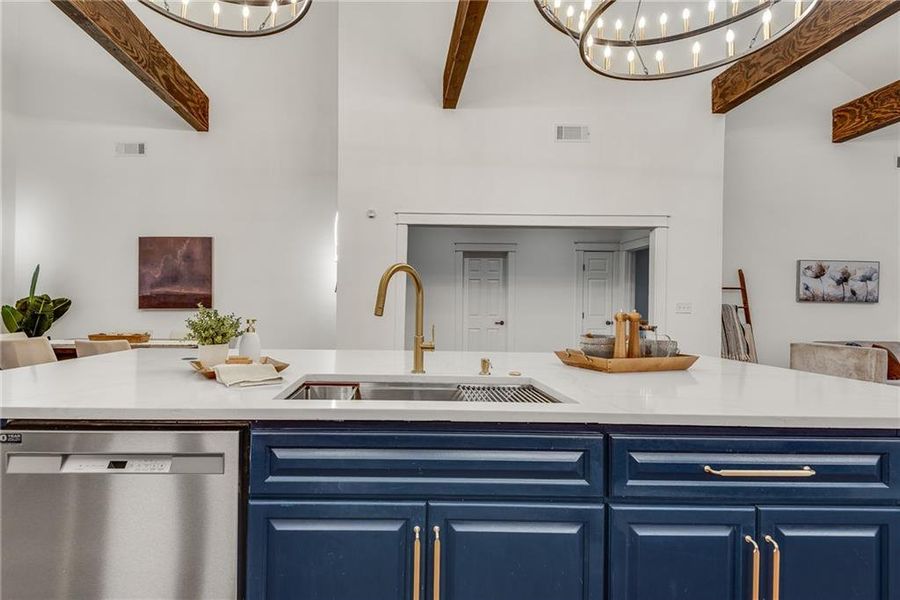 Furnished interior view inside a new home in , Atlanta (Image 44). Furnished interior view inside a new home in , Atlanta (Image 44).