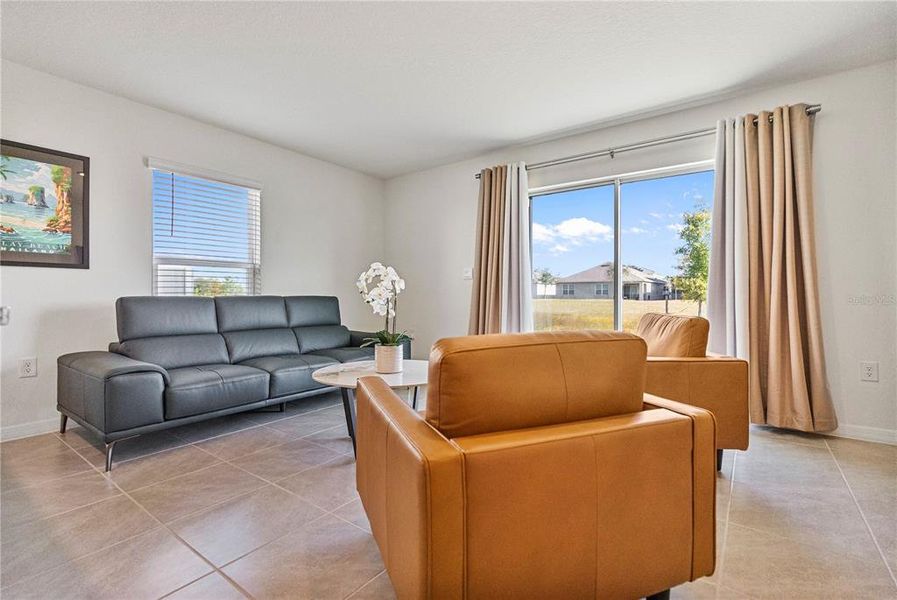 Furnished interior view inside a new home in Harmony West, St. Cloud (Image 17).