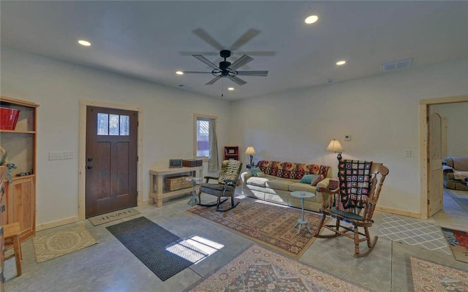Furnished interior view inside a new home in , Dahlonega (Image 30).